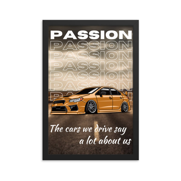 Passion in Motion - Car Enthusiast's Dream - - Framed Posters