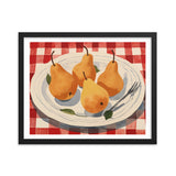 Golden Harvest - A Taste of Tradition - Black 16″×20″ - Framed Posters