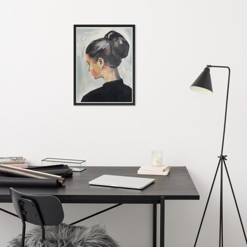 Image of Introspective Elegance - Artful Moments