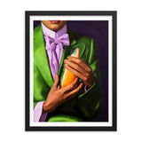 Unexpected Companions - Artful Whimsy - Black 18″×24″ - Framed Posters