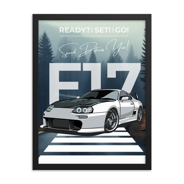 F17 Speed - The Ultimate Drive - - Framed Poster