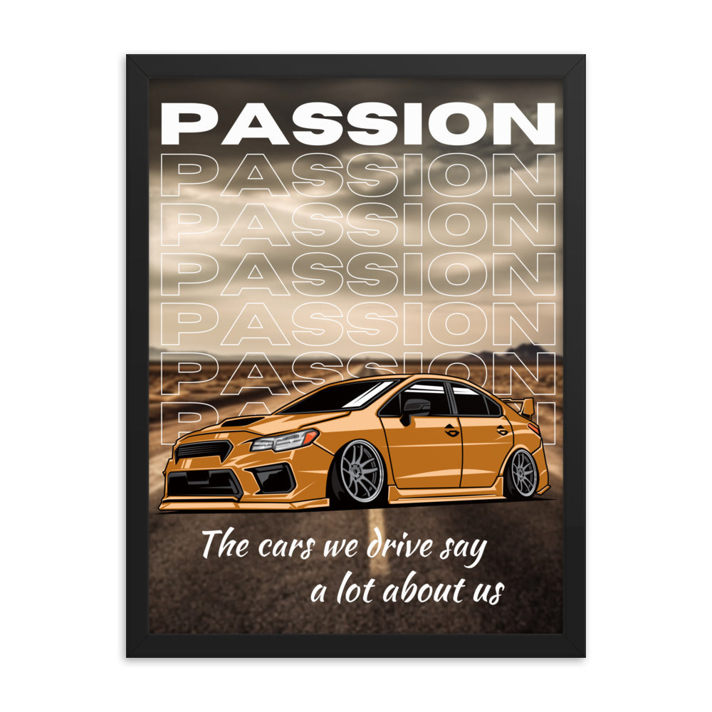 Passion in Motion - Car Enthusiast's Dream - - Framed Posters