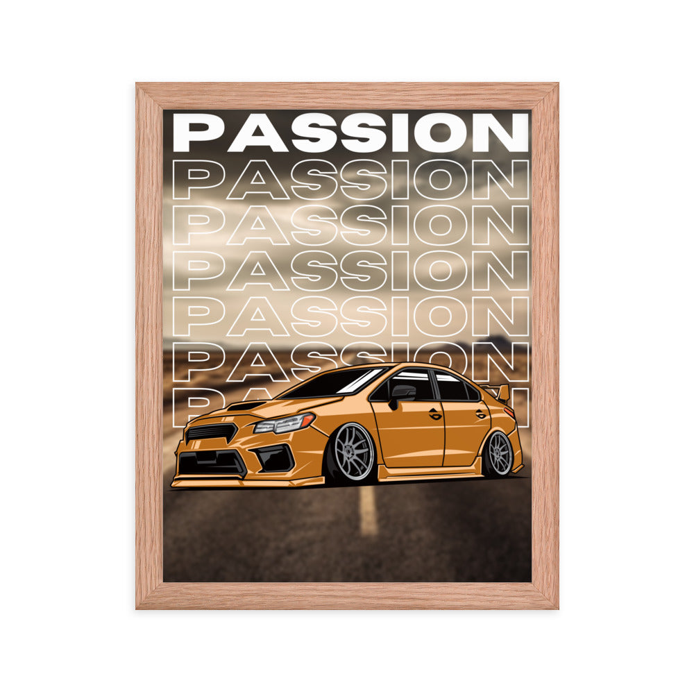 Passion in Motion - Car Enthusiast's Dream - - Framed Posters