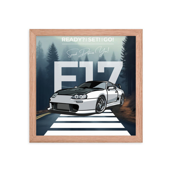 F17 Speed - The Ultimate Drive - - Framed Poster