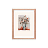 Neutral Beauty - Blossoms in Harmony - Red Oak 12″×16″ - Framed Posters