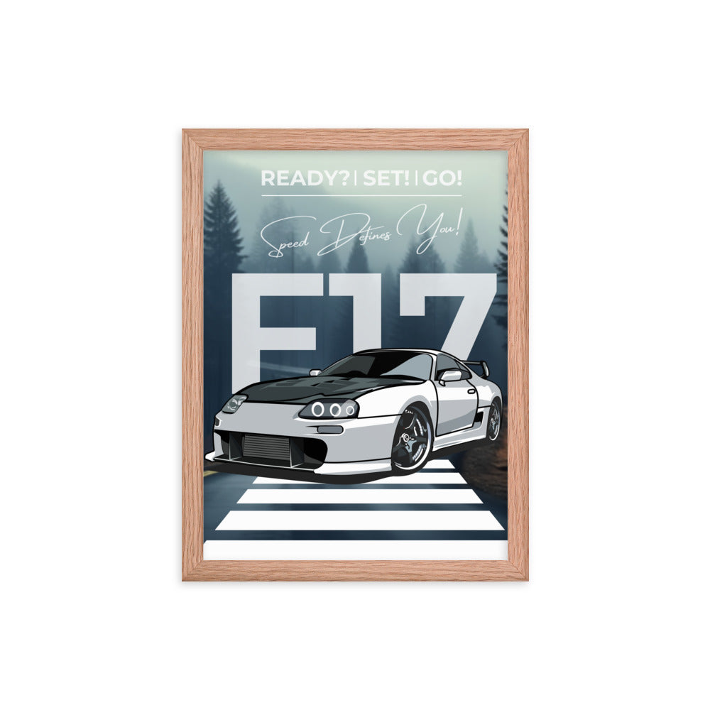 F17 Speed - The Ultimate Drive - - Framed Poster