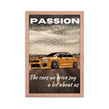 Passion in Motion - Car Enthusiast's Dream - - Framed Posters