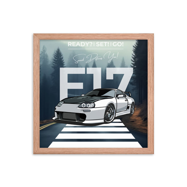 F17 Speed - The Ultimate Drive - - Framed Poster