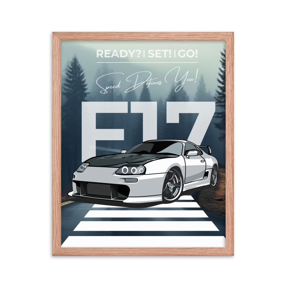 F17 Speed - The Ultimate Drive - - Framed Poster