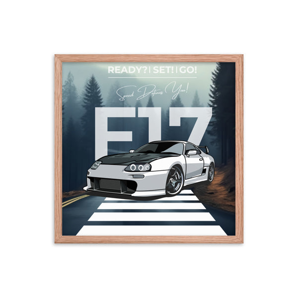 F17 Speed - The Ultimate Drive - - Framed Poster