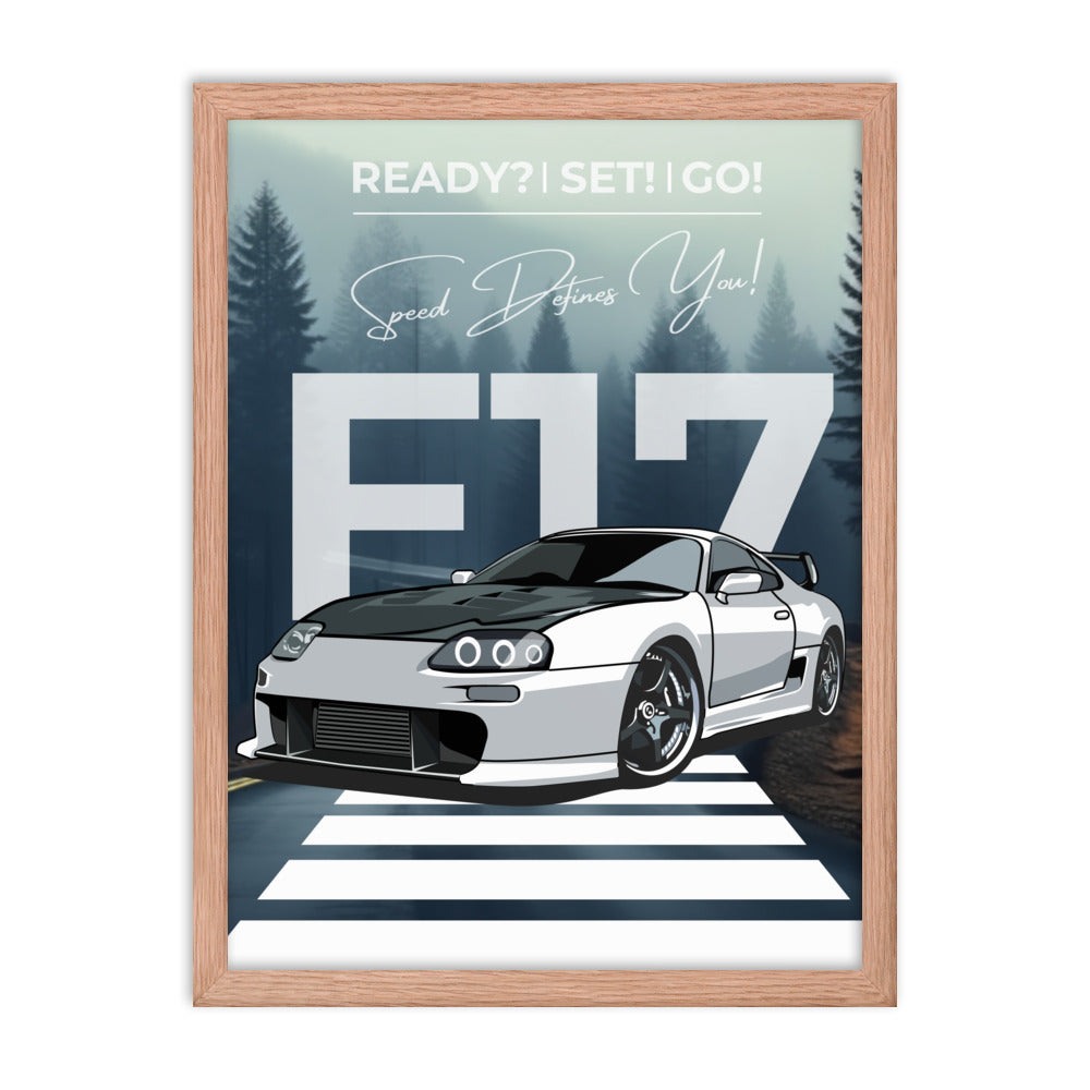 F17 Speed - The Ultimate Drive - - Framed Poster