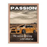 Passion in Motion - Car Enthusiast's Dream - - Framed Posters