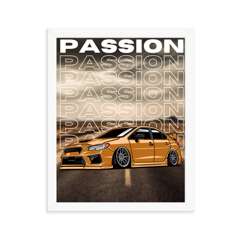 Passion in Motion - Car Enthusiast's Dream - - Framed Posters