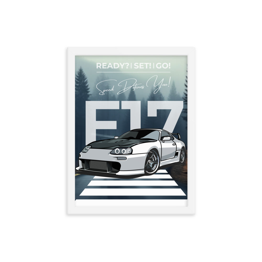 F17 Speed - The Ultimate Drive - - Framed Poster