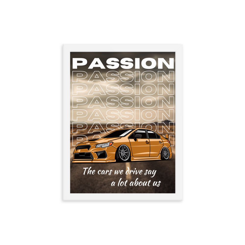 Passion in Motion - Car Enthusiast's Dream - - Framed Posters