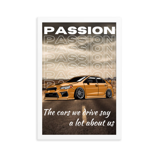 Passion in Motion - Car Enthusiast's Dream - - Framed Posters