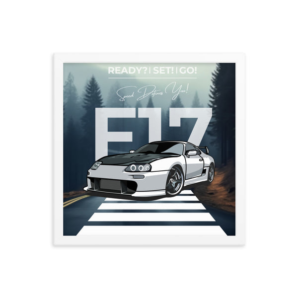 F17 Speed - The Ultimate Drive - - Framed Poster