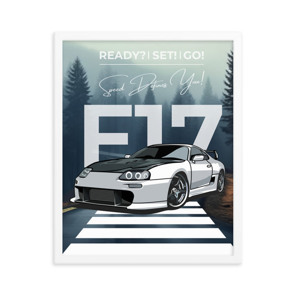 F17 Speed - The Ultimate Drive - - Framed Poster