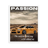 Passion in Motion - Car Enthusiast's Dream - - Framed Posters