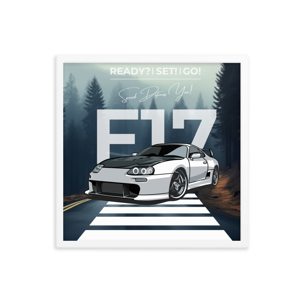 F17 Speed - The Ultimate Drive - - Framed Poster