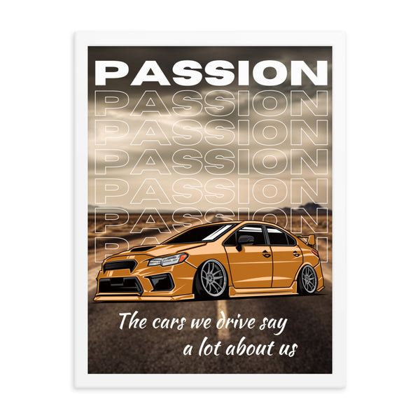 Passion in Motion - Car Enthusiast's Dream - - Framed Posters