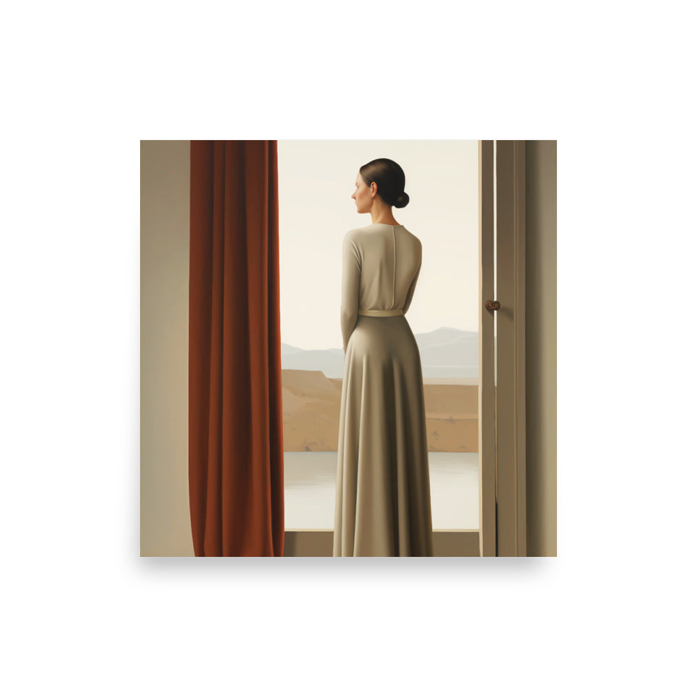 Quiet Contemplation - Elegant Simplicity - 10″×10″ - Posters