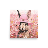 Springtime Delight - Bunny in Pink - 10″×10″ -