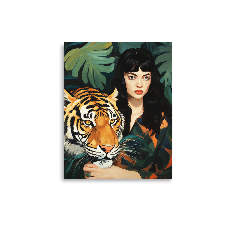 Jungle Majesty - A Powerful Connection - 11″×14″ -