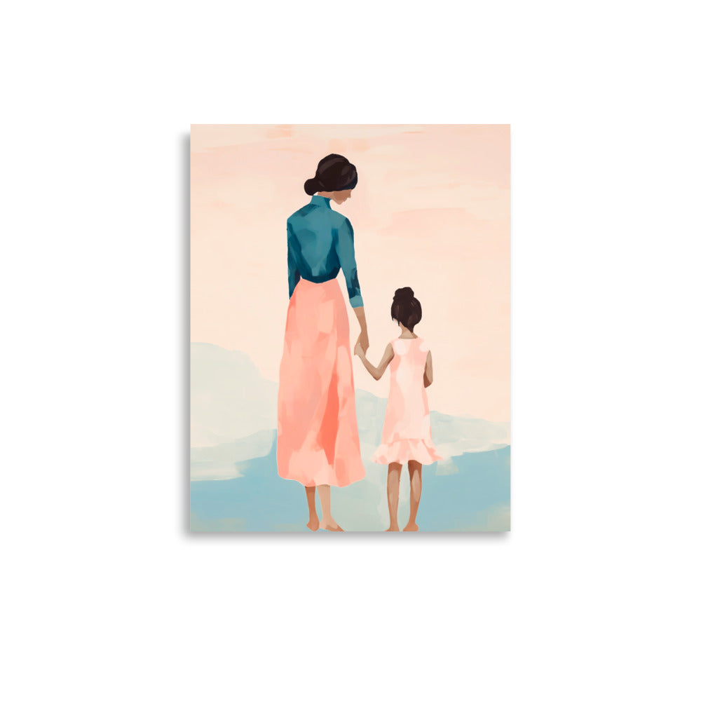 Mother and Child - A Timeless Embrace - 11″×14″ - Posters