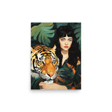 Jungle Majesty - A Powerful Connection - 12″×16″ -