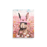 Springtime Delight - Bunny in Pink - 12″×16″ -