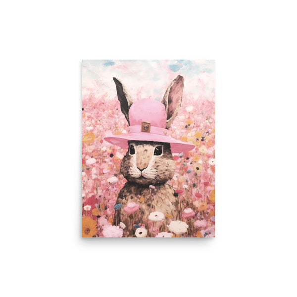 Springtime Delight - Bunny in Pink - -