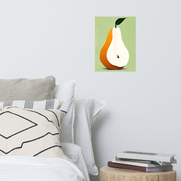 Elegant Simplicity - Pear Poster for Your Home - - Posters