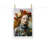 Floral Reverie - Enchanting Wall Art - 12″×18″ - Posters With Hanger