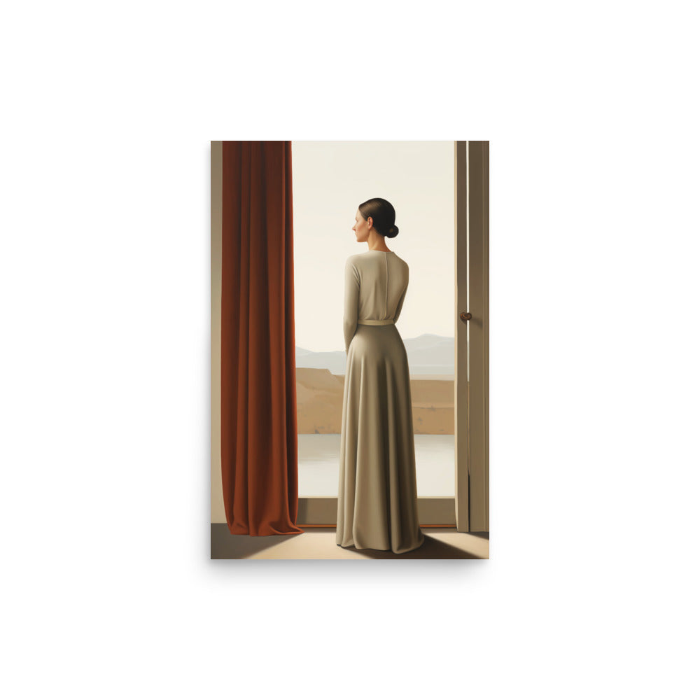 Quiet Contemplation - Elegant Simplicity - 12″×18″ - Posters