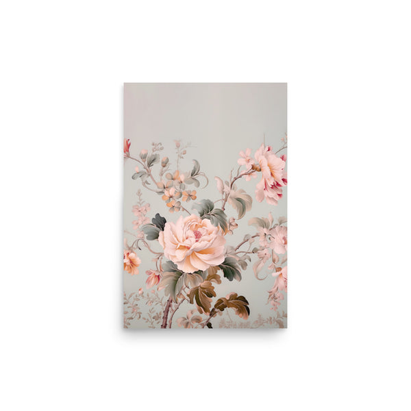 Blossoming Elegance - A Floral Symphony - 12″×18″ - Posters