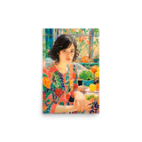 Garden of Memories - Vibrant Portrait Poster - 12″×18″ - Paper Posters