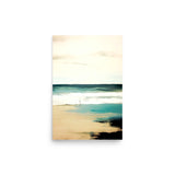 Tranquil Horizons - Serene Seascape Art - 12″×18″ - Posters