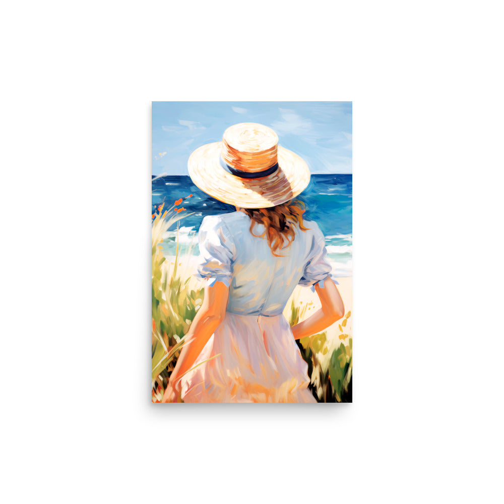 Summer Serenity - Beachside Bliss Art - 12″×18″ - Posters