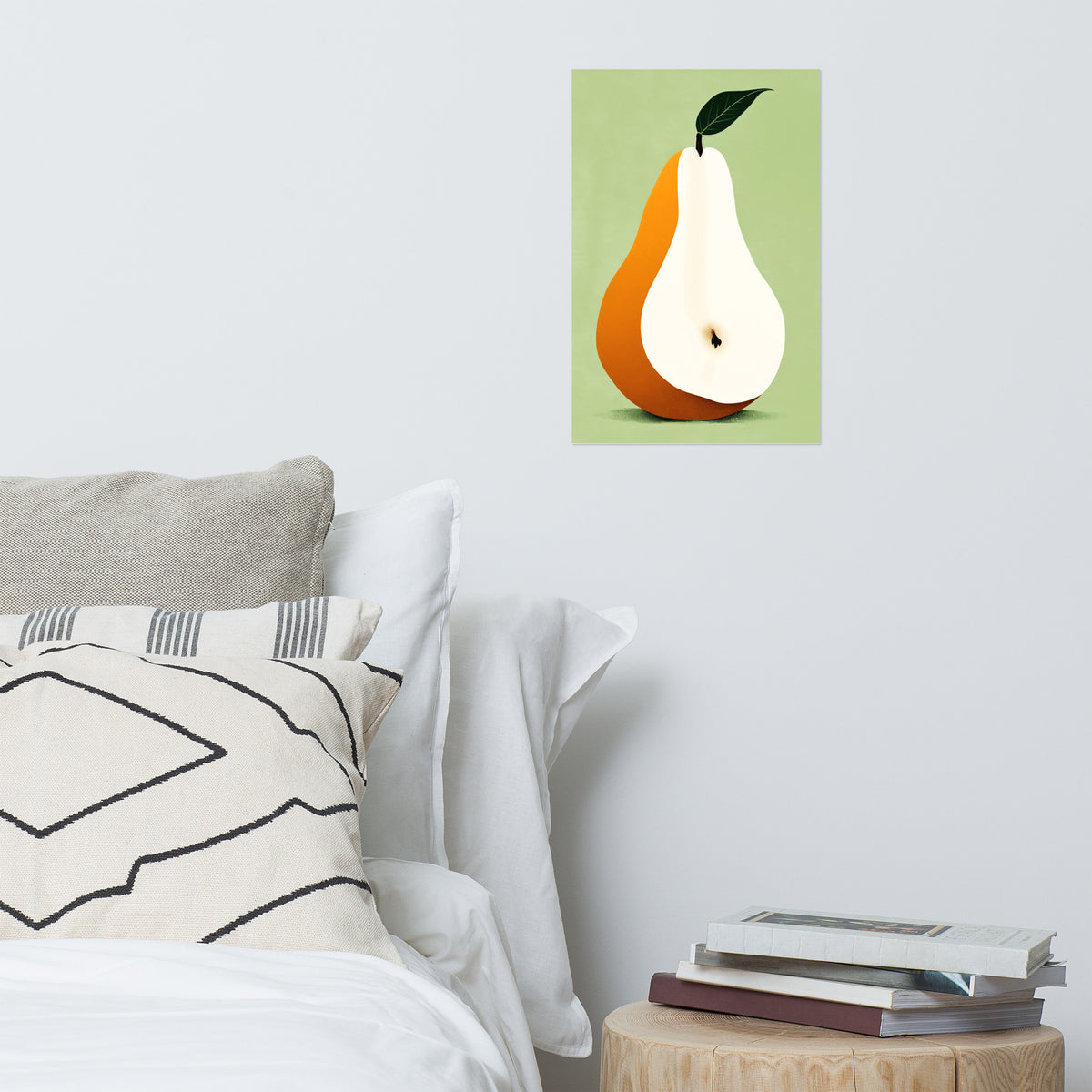 Elegant Simplicity - Pear Poster for Your Home - - Posters