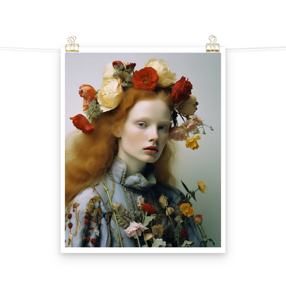 Floral Reverie - Enchanting Wall Art - - Posters With Hanger