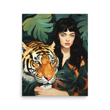 Jungle Majesty - A Powerful Connection - 16″×20″ -