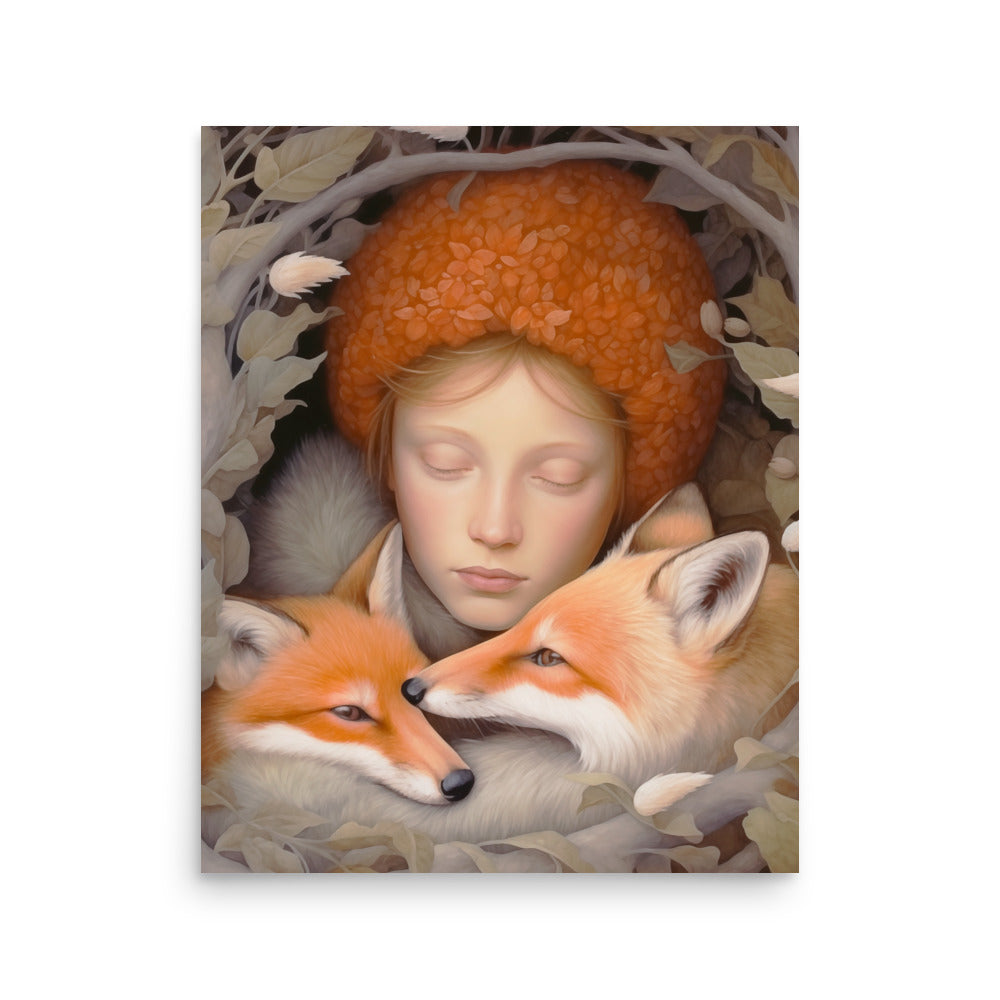 Forest Harmony - Framed Matte Poster - 16″×20″ - Posters