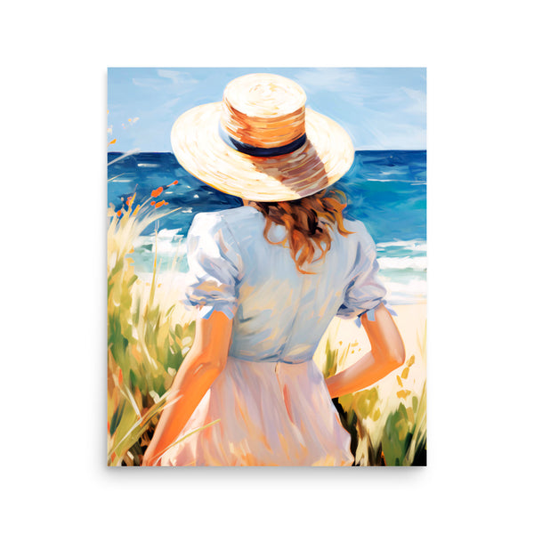 Summer Serenity - Beachside Bliss Art - 16″×20″ - Posters