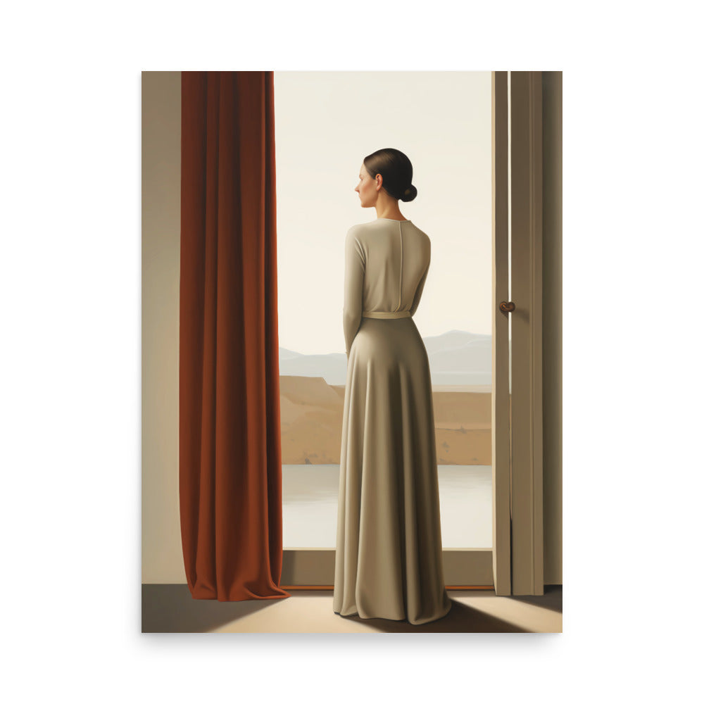 Quiet Contemplation - Elegant Simplicity - 18″×24″ - Posters