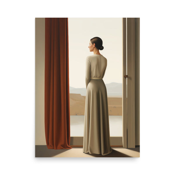 Quiet Contemplation - Elegant Simplicity - 18″×24″ - Posters