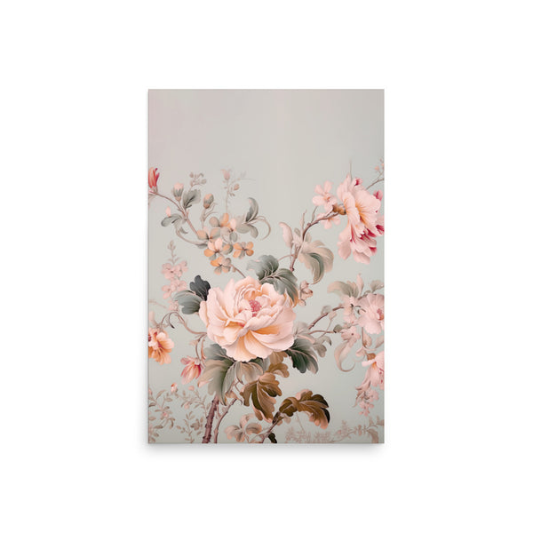 Blossoming Elegance - A Floral Symphony - 20″×30″ - Posters