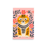 Charming Tiger Bloom - Colorful Poster - 20″×30″ - Posters