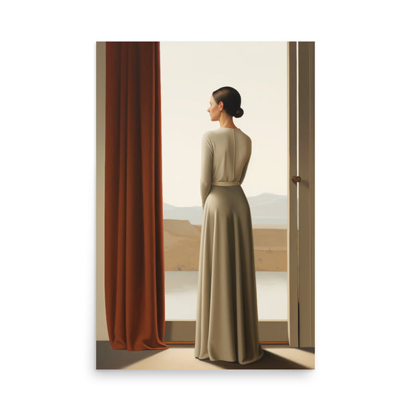 Quiet Contemplation - Elegant Simplicity - 24″×36″ - Posters