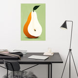 Elegant Simplicity - Pear Poster for Your Home - - Posters